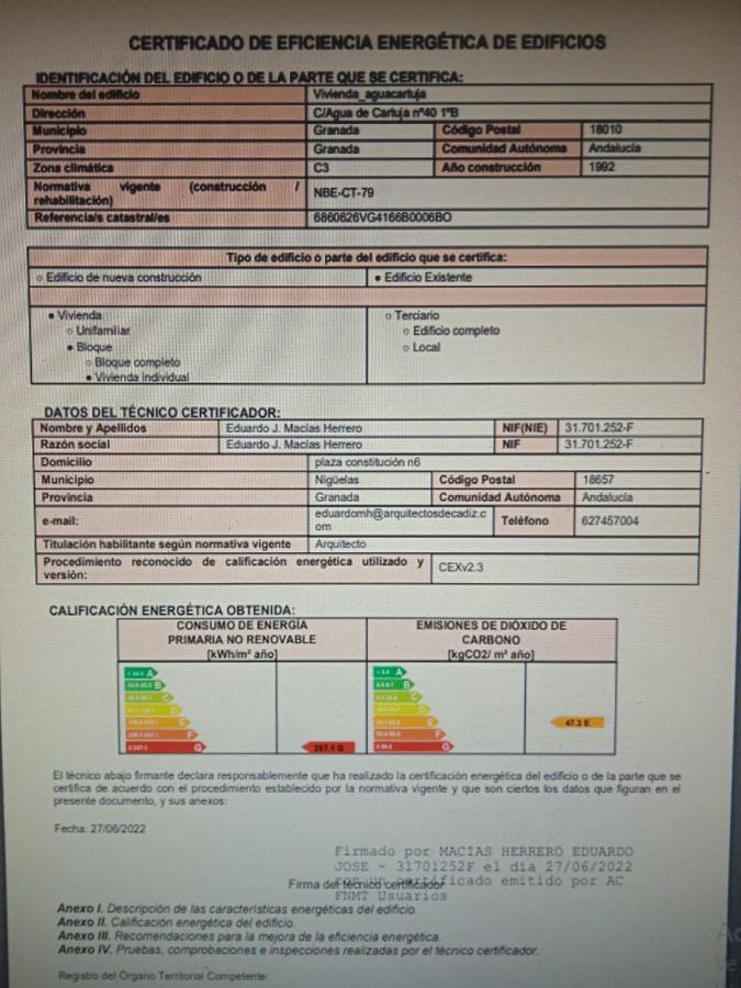 Bonito Ap Centrico Patio Wifi Parking Gratis. Διαμέρισμα Γρανάδα Εξωτερικό φωτογραφία